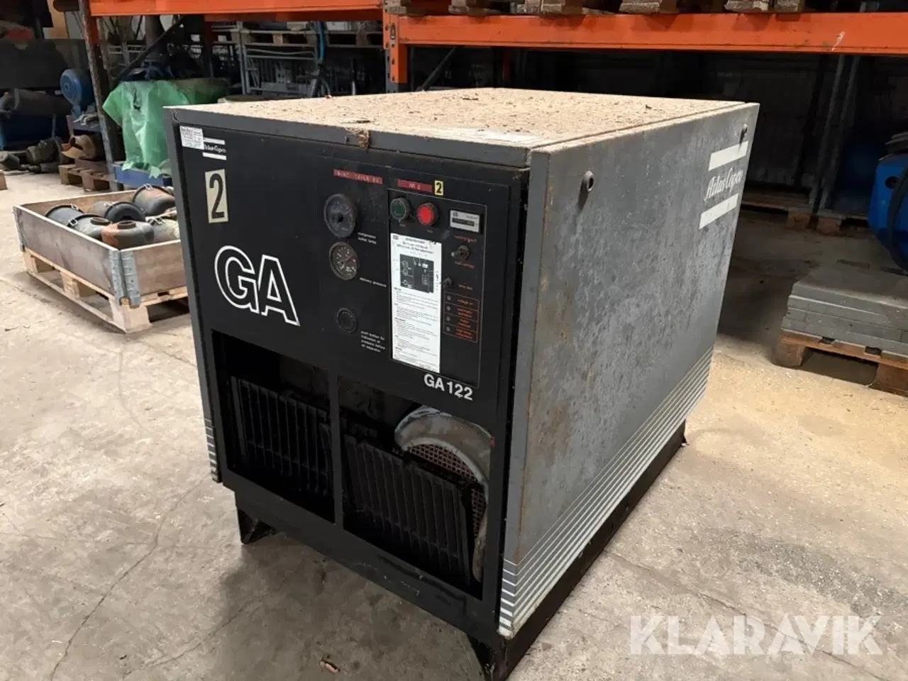 Billede 1 - Kompressorer Atlas copco GA122