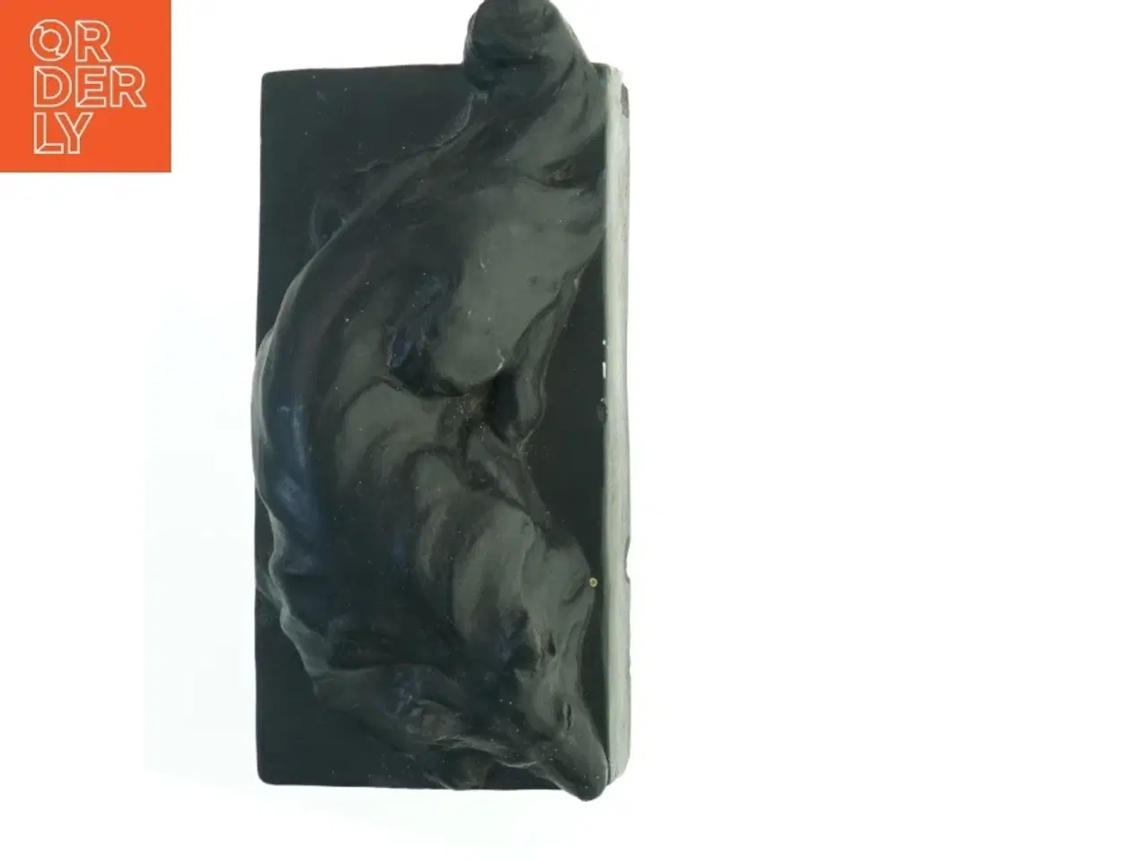 Billede 4 - Bronzefigur af liggende hund (str. 19 x 9,5 cm)