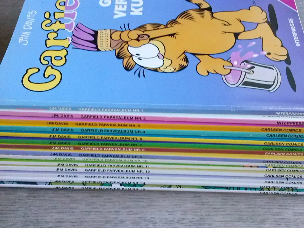 Billede 1 - Garfield farvealbum