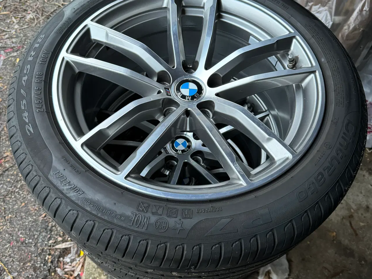 Billede 1 - BMW fælge med dæk 5x112 R18
