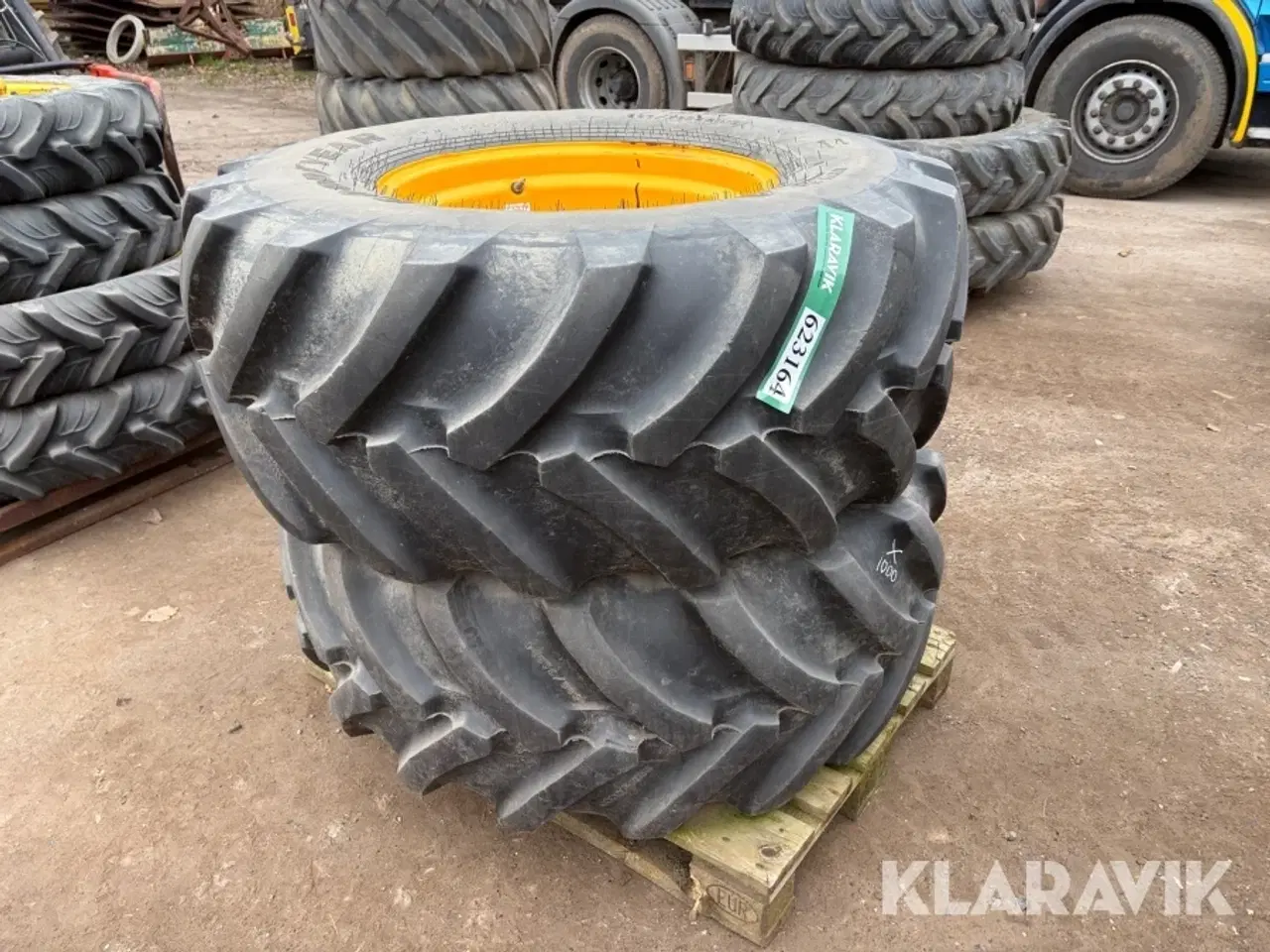 Billede 1 - Landbrugsdæk Goodyear IT520 2 styk