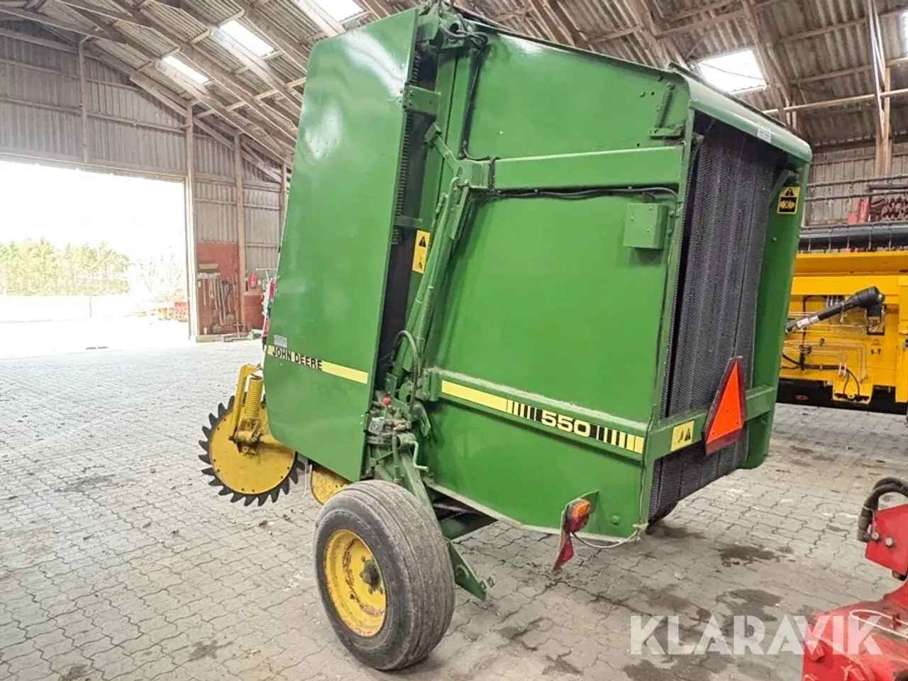 Billede 4 - Rundballepresser John deere 550