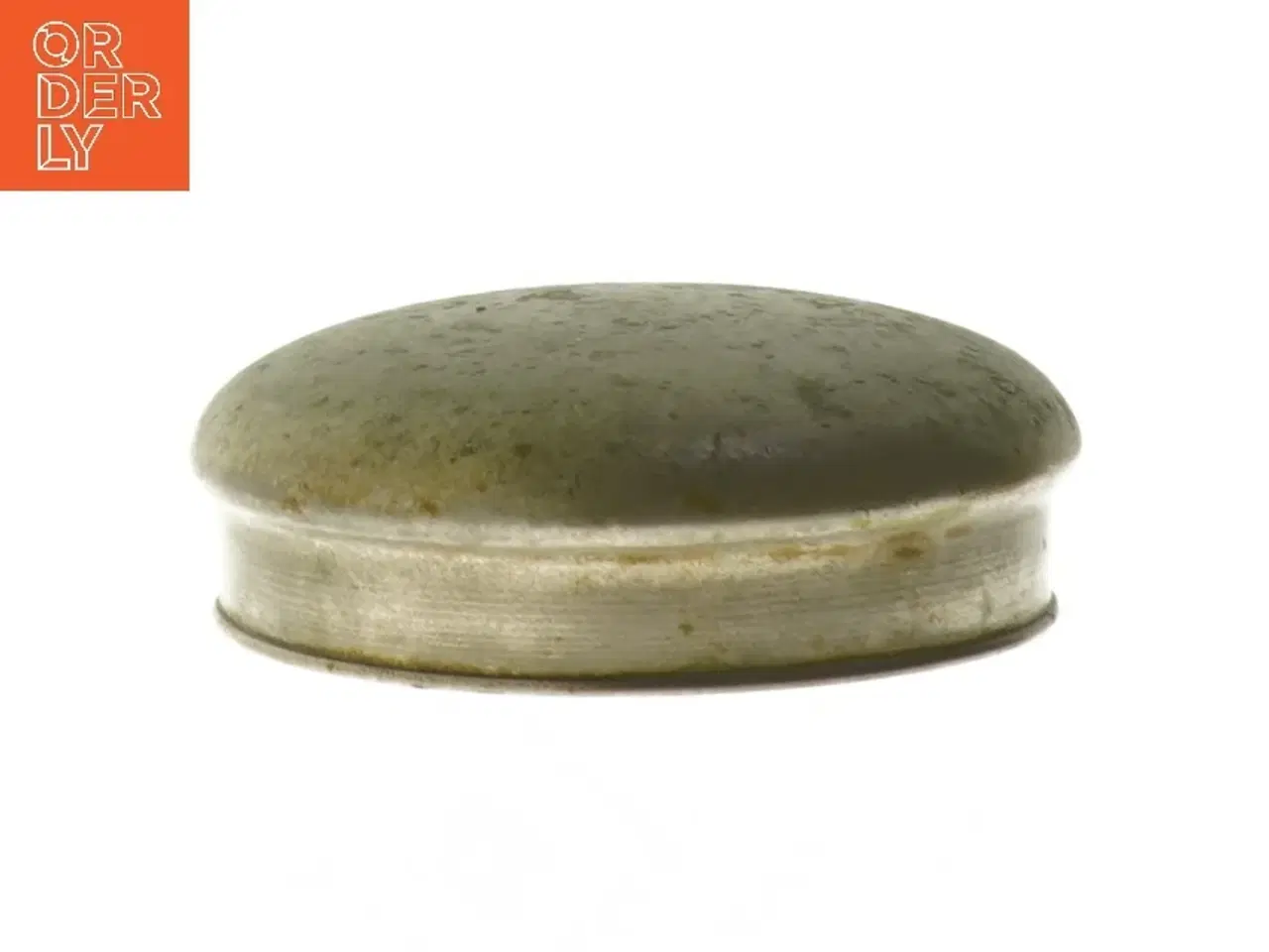 Billede 1 - Rund metalbeholder (str. Ø 10 cm)