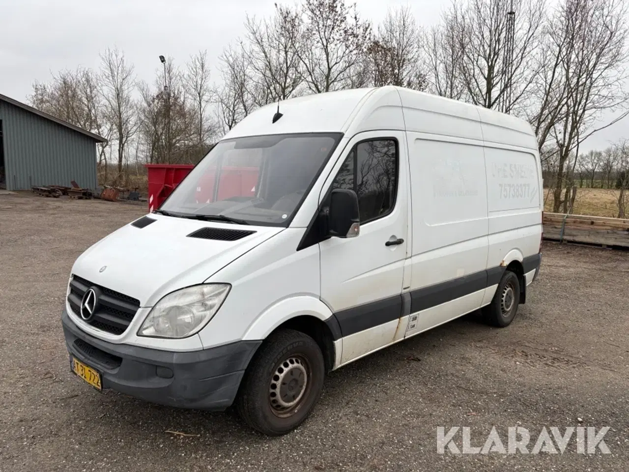 Billede 1 - Varebil Mercedes-benz Sprinter 316 Cdi Kassevogn Standard