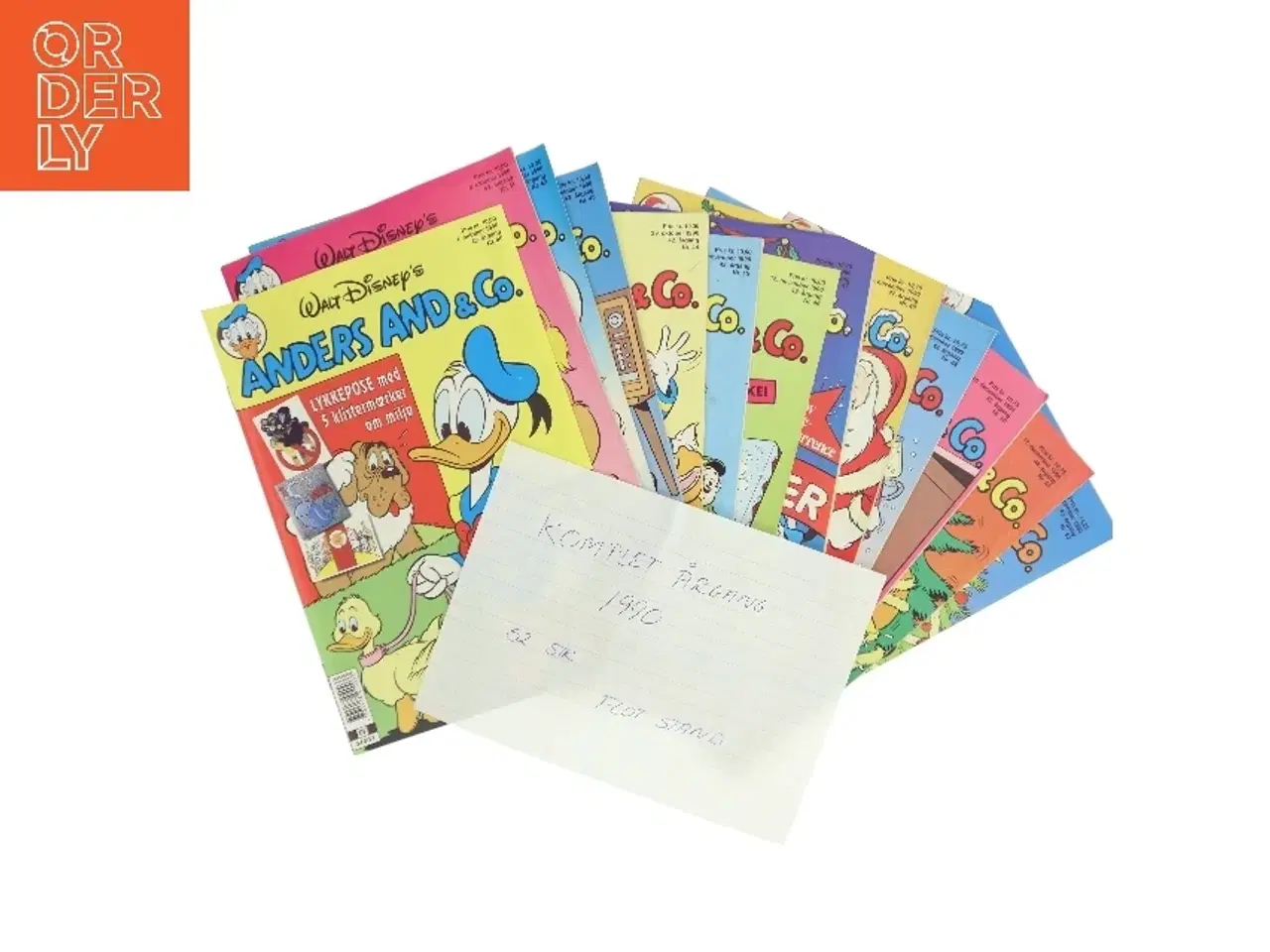 Billede 3 - Komplet årgang 1990 Disney&#39;s Anders And & Co. (Bog)