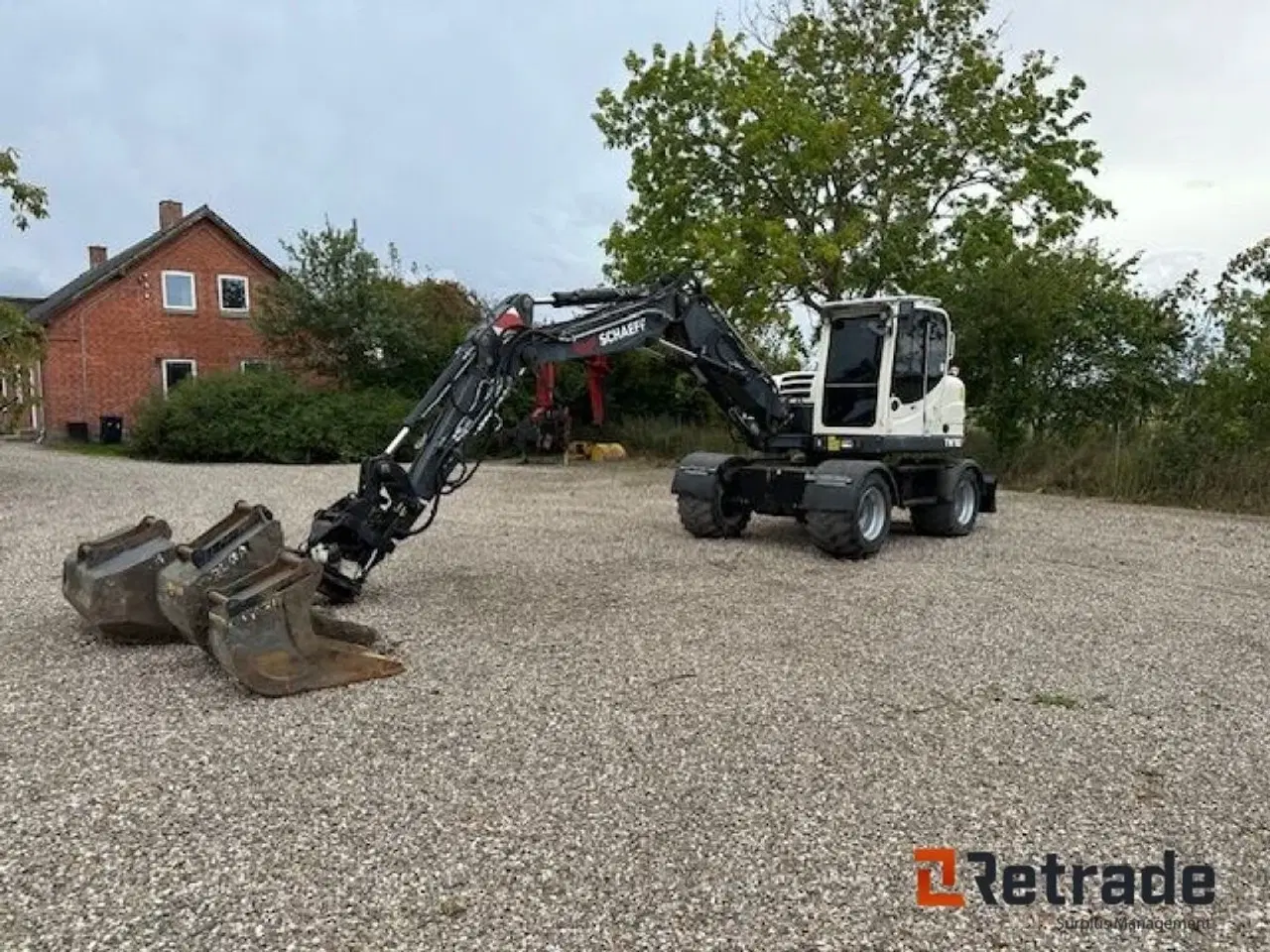 Billede 2 - - - - Schaeff TW110 Gravemaskine/ Schaeff TW110 Excavator