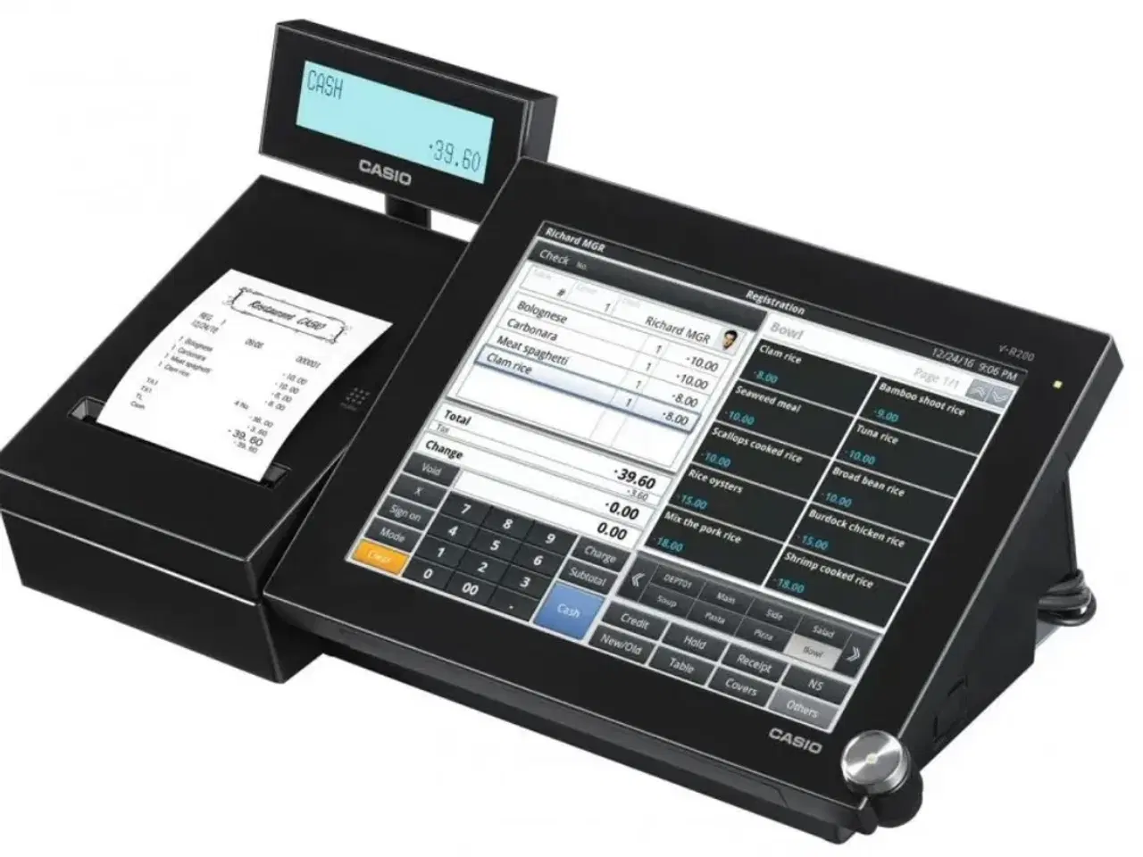 Billede 1 - Kasseapparater Casio V-R 200