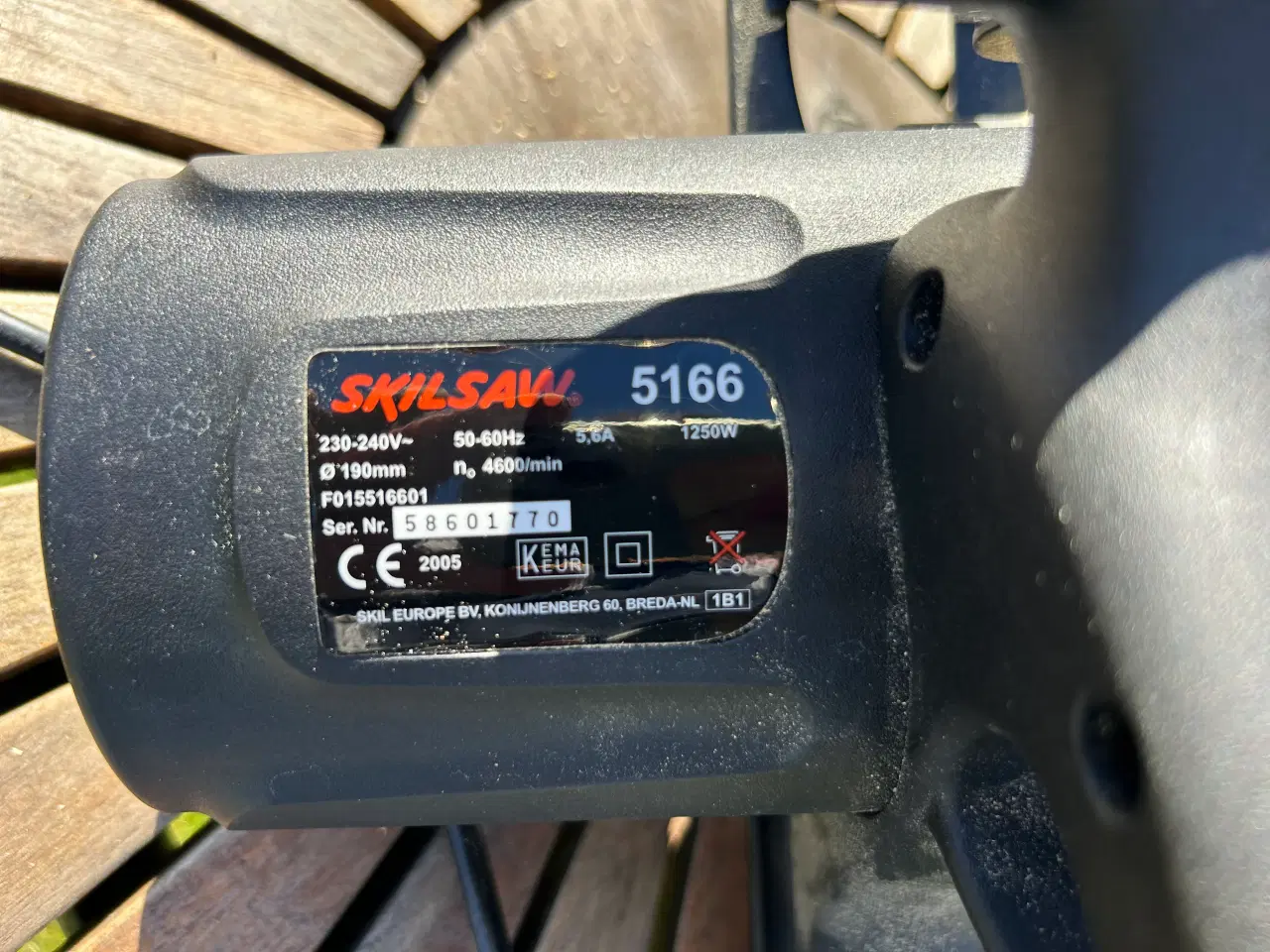 Billede 3 - Skil - Skilsaw rundsav 5166