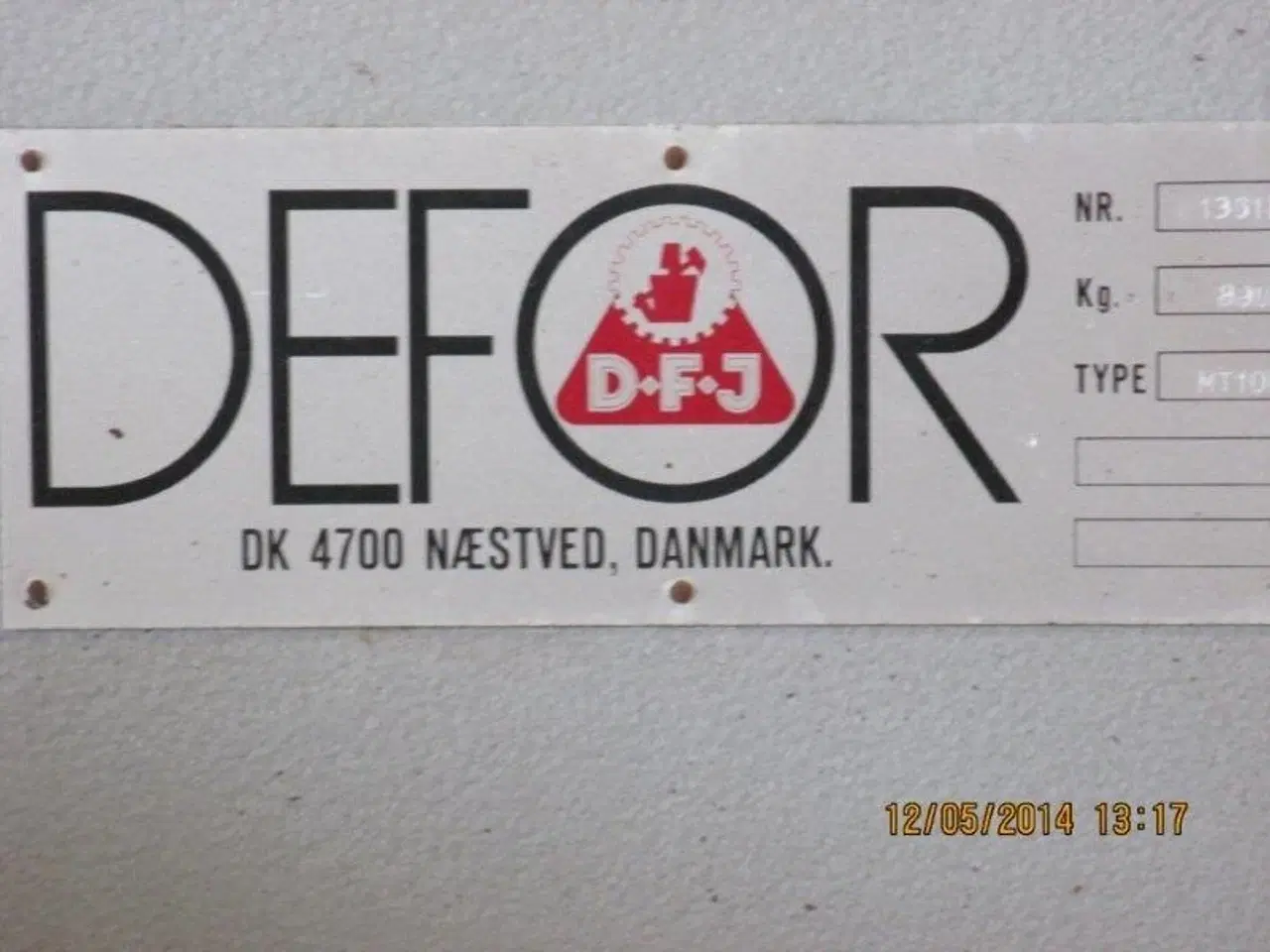 Billede 4 - - - - DFJ, type MT 100 30hk