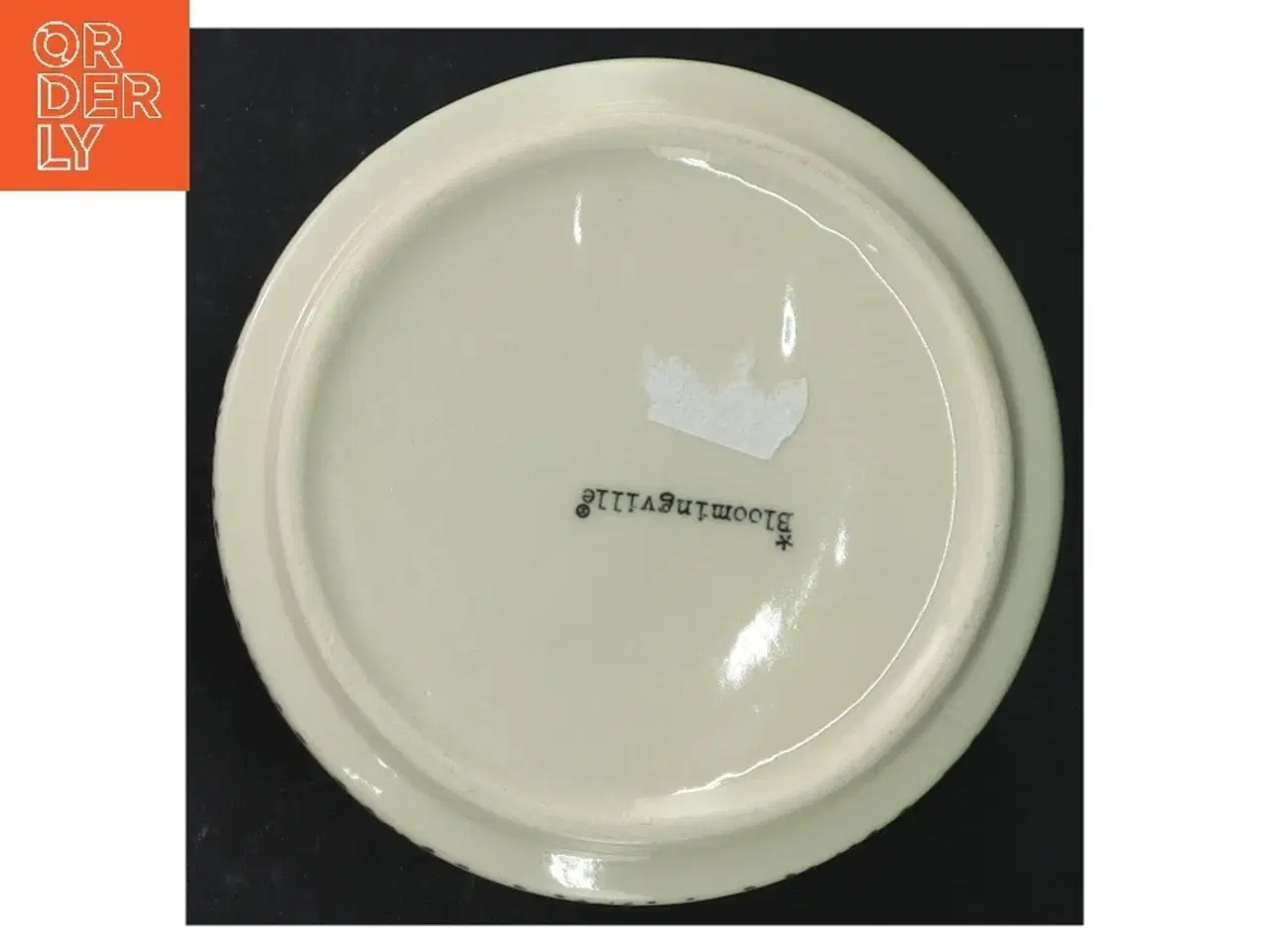 Billede 3 - Keramik opbevaringskrukke med låg fra Bloomingville (str. H. 11,5 cm. ø. 12 cm)