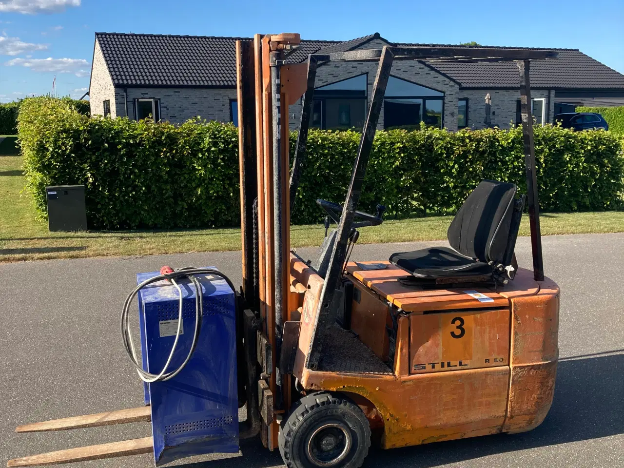 Billede 2 - Still EFG 1.5 R50 eltruck med friløft.