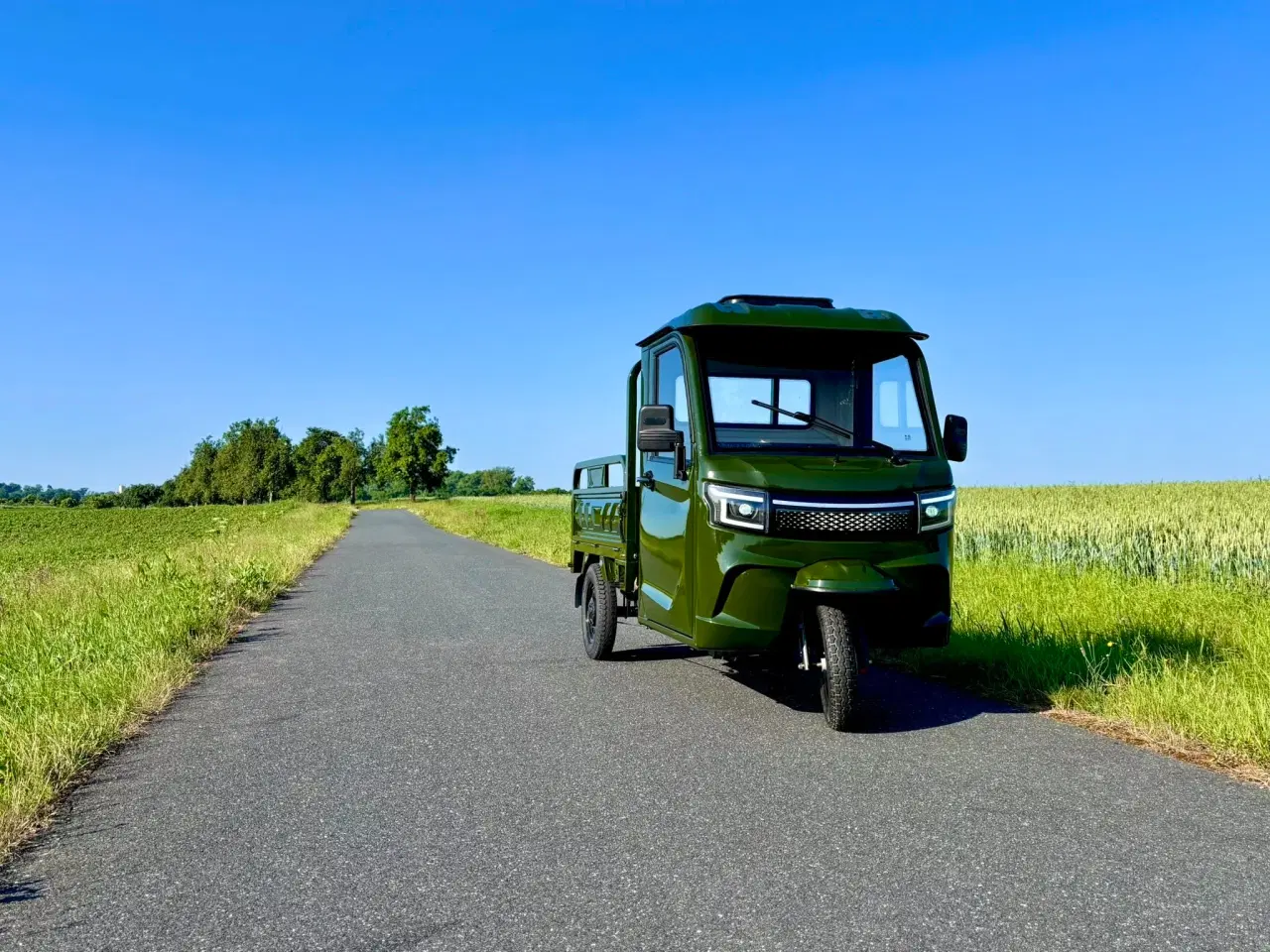 Billede 3 - LuxCap Pickup Kabinescooter Grøn