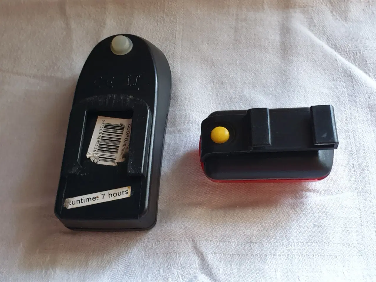 Billede 2 - Cykellygter for og bag sæt10kr