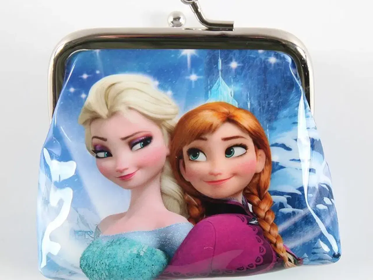 Billede 1 - Frost pung møntpung med Elsa og Anna