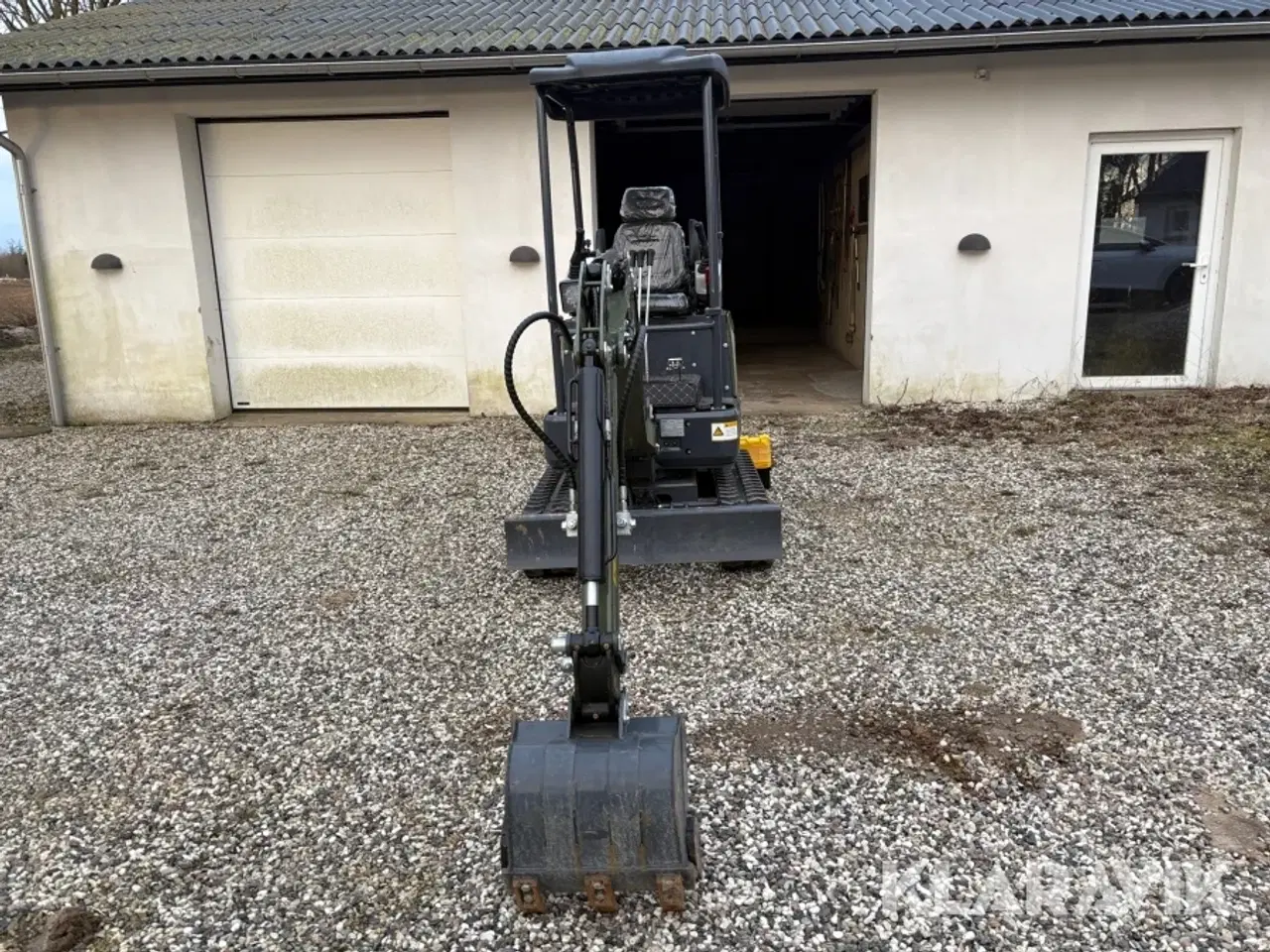 Billede 2 - Gravemaskine Cartiwell Cw-18 med fedtsprøjte