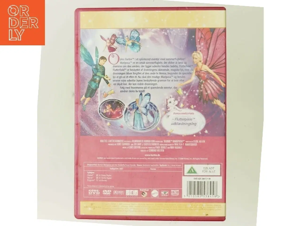 Billede 3 - Barbie - Mariposa og Hendes Sommerfugle-fe-venner med Chiara Zanni (DVD)