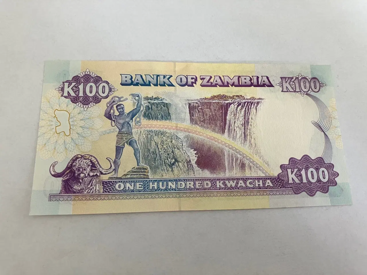 Billede 2 - 100 Kwacha Zambia