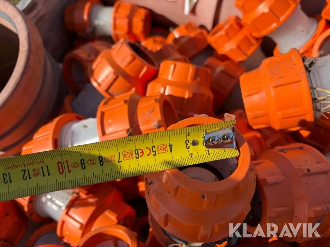 Billede 4 - Pvc fittings blandet lot 12 paller og en brønd