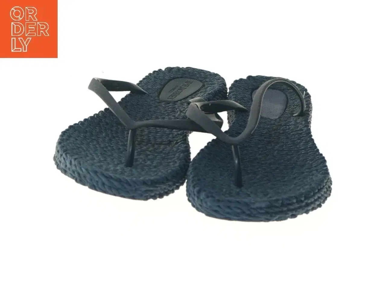 Billede 4 - Flip flops med "vævet" sål fra Ilse Jacobsen (str. 40 )