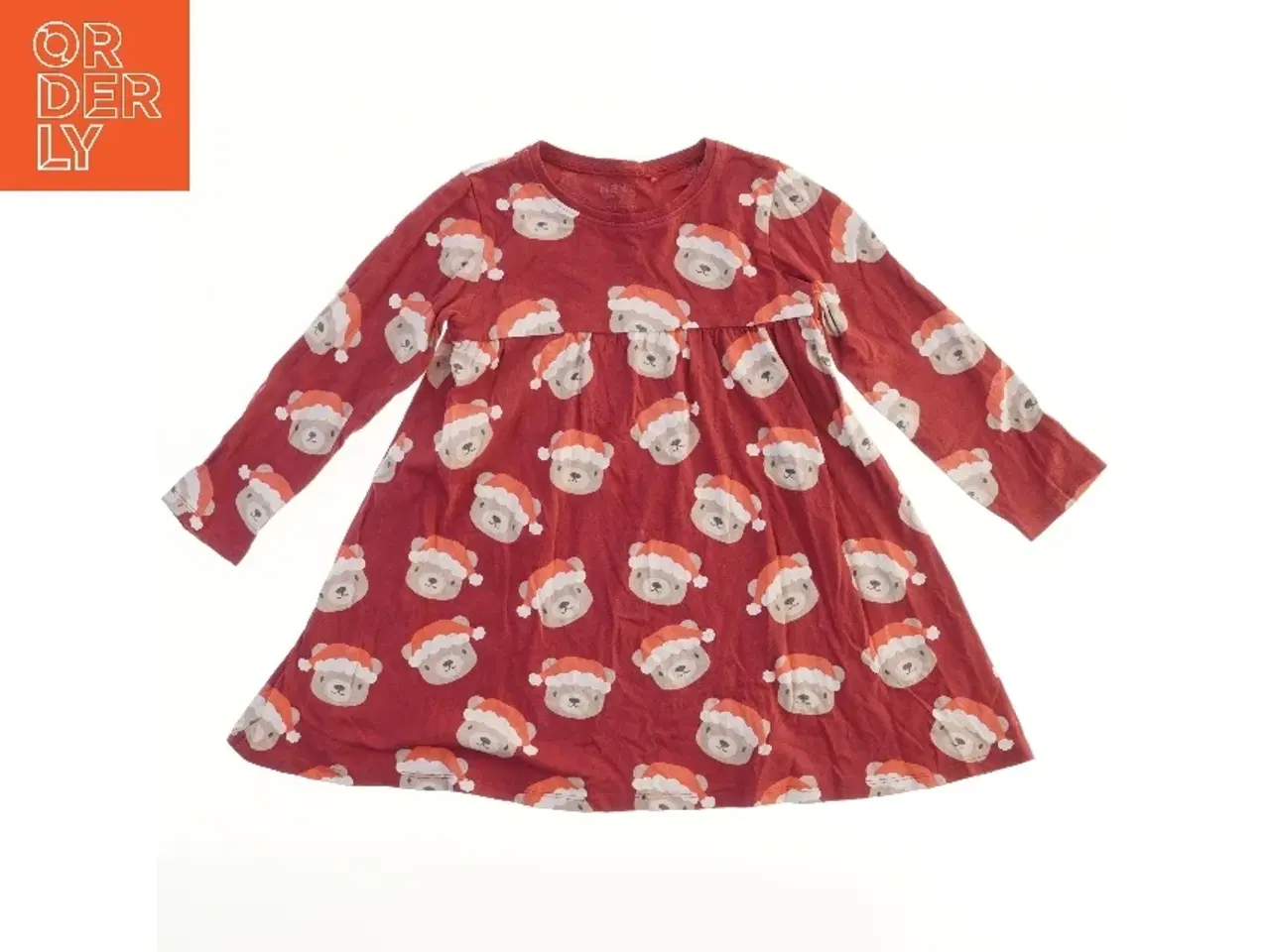 Billede 2 - Børneklæde med bjørneprint fra Next (str. 110)