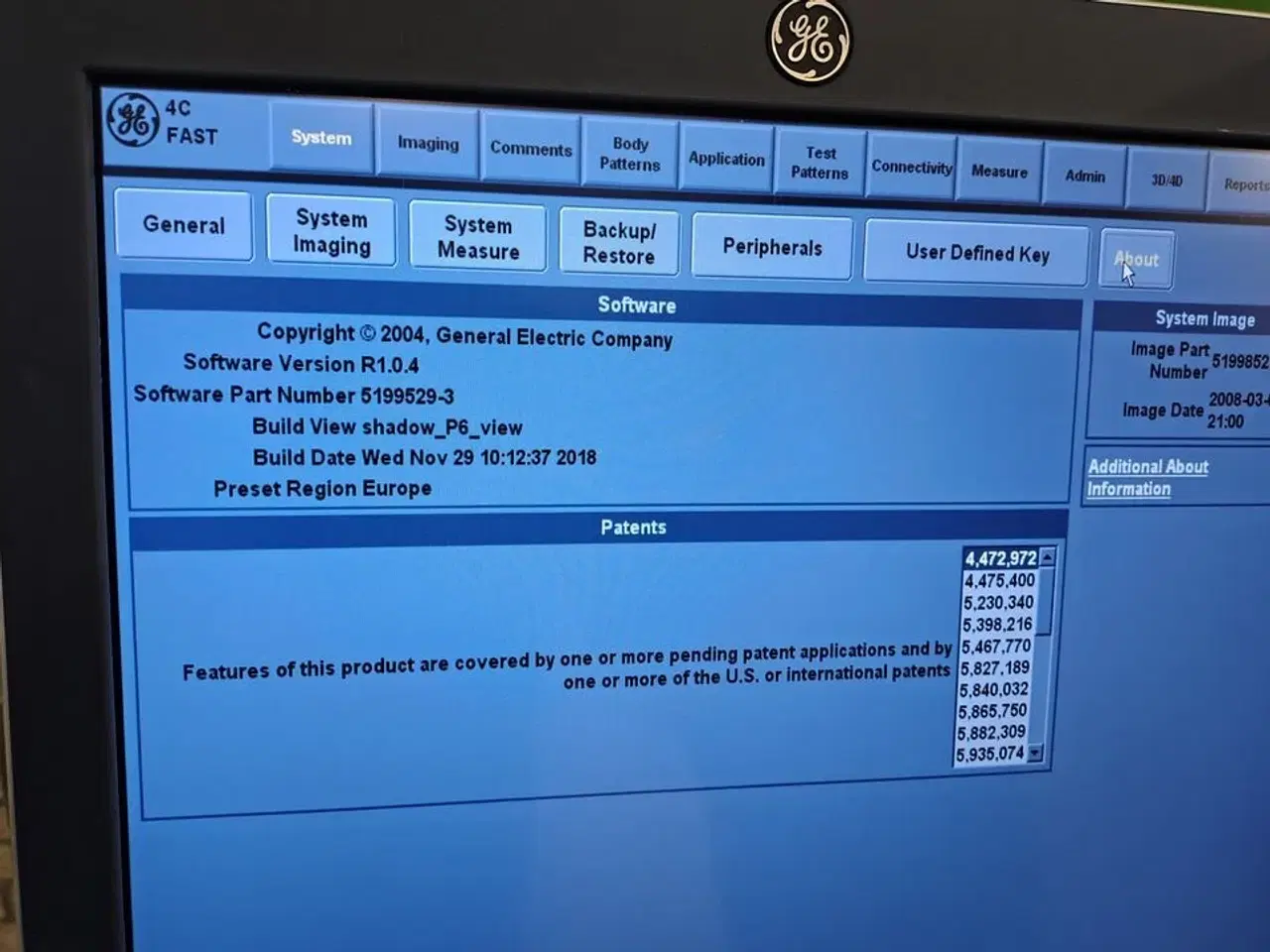 Billede 3 - Ultrasound scanner GE Logiq P6