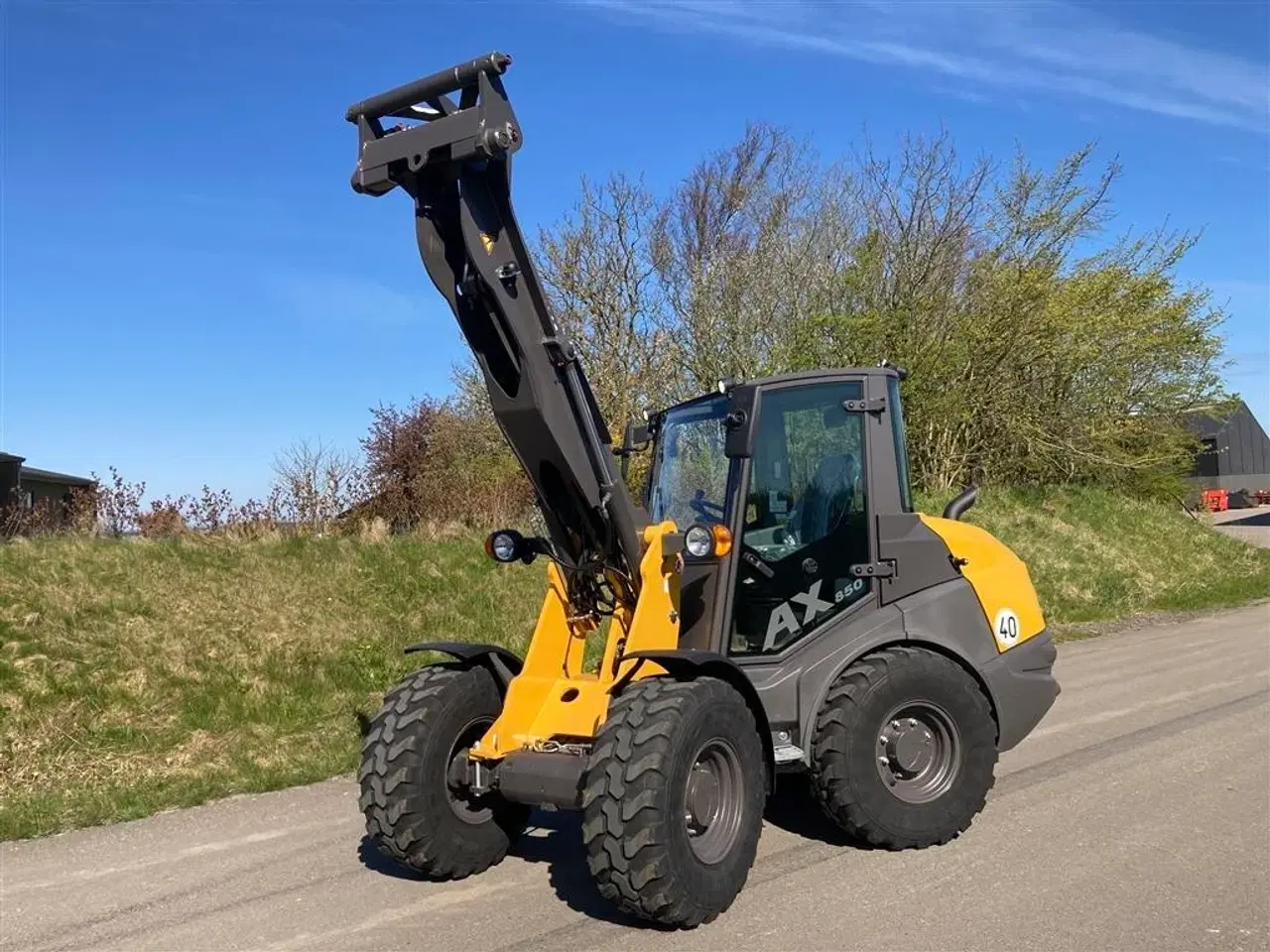 Billede 7 - Mecalac AX 850 Monobom med hydraulisk hurtigskift