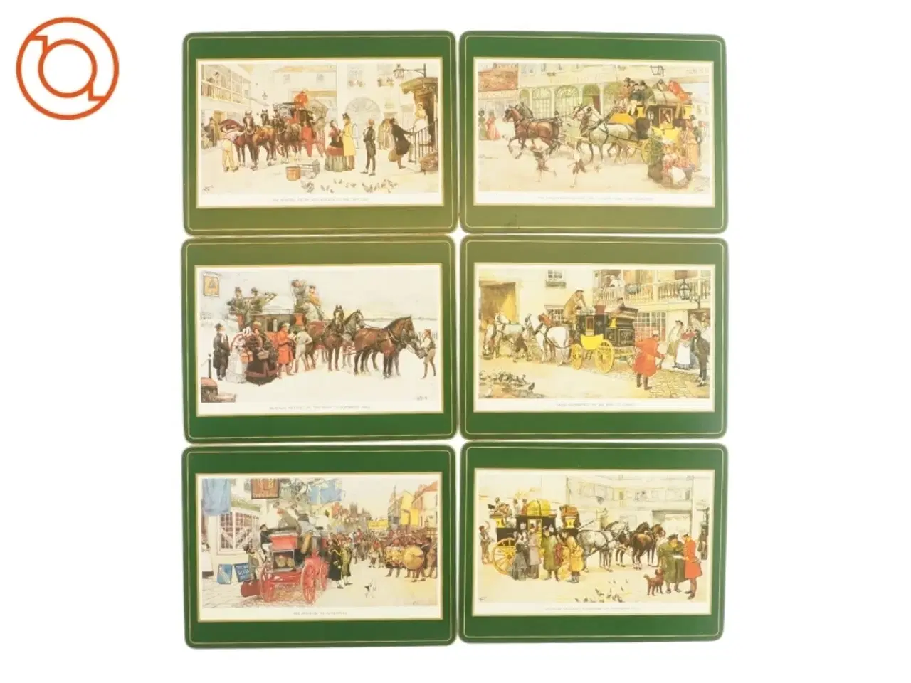 Billede 1 - Bordskåne plader fra (6 styk)