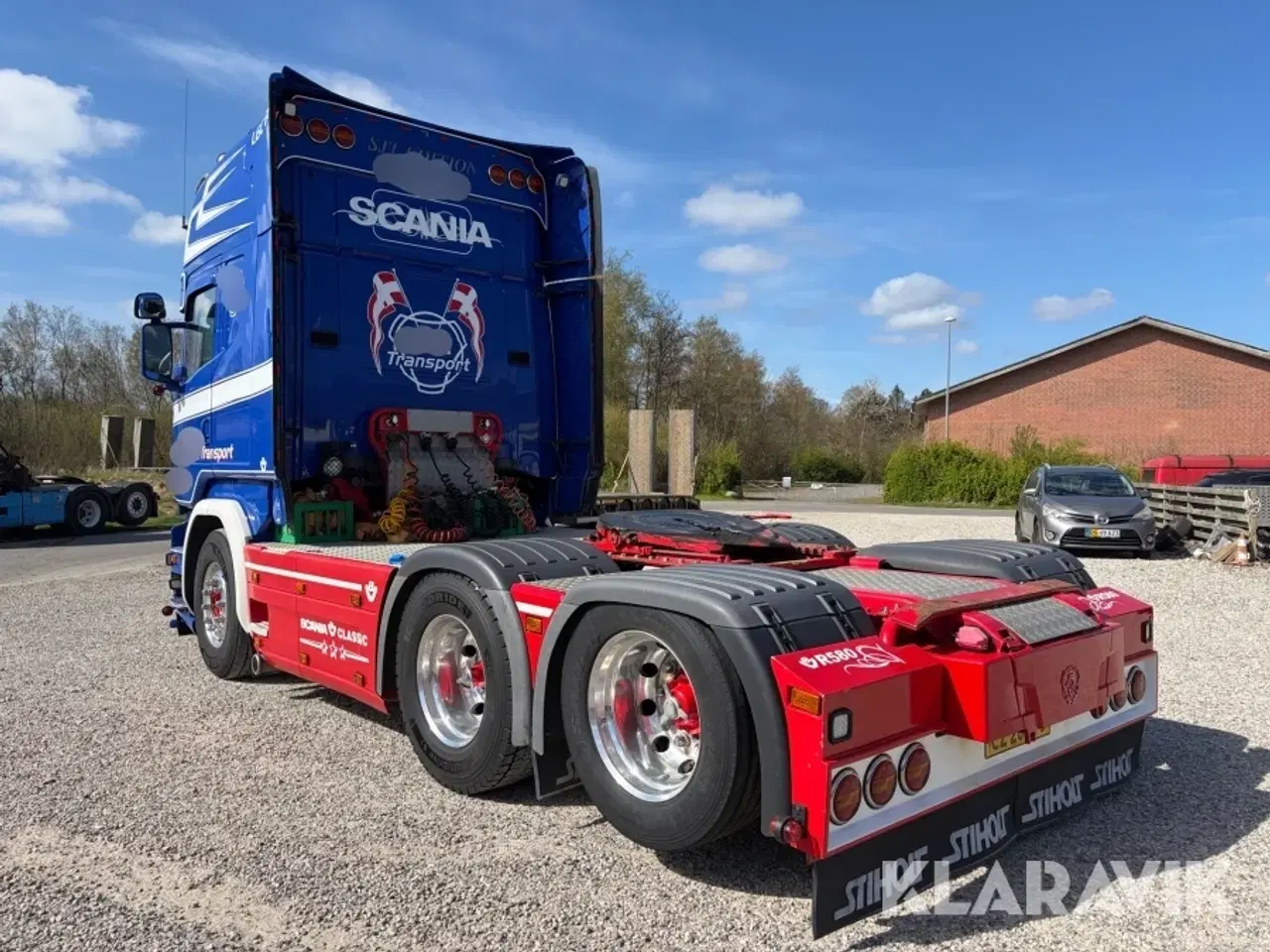 Billede 3 - Lastbil Scania R580 trækker