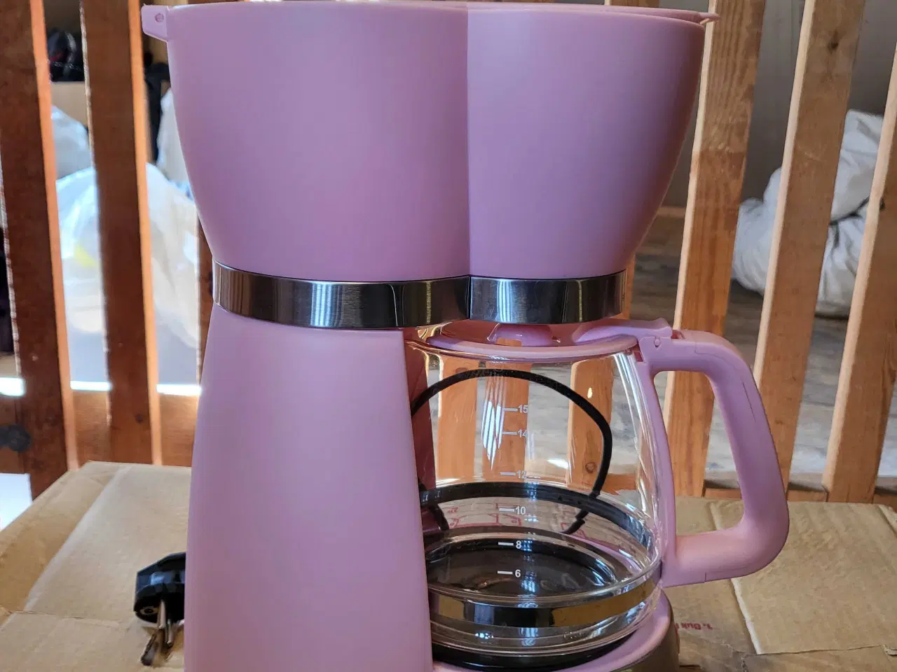 Billede 2 - Lyserød kaffemaskine 