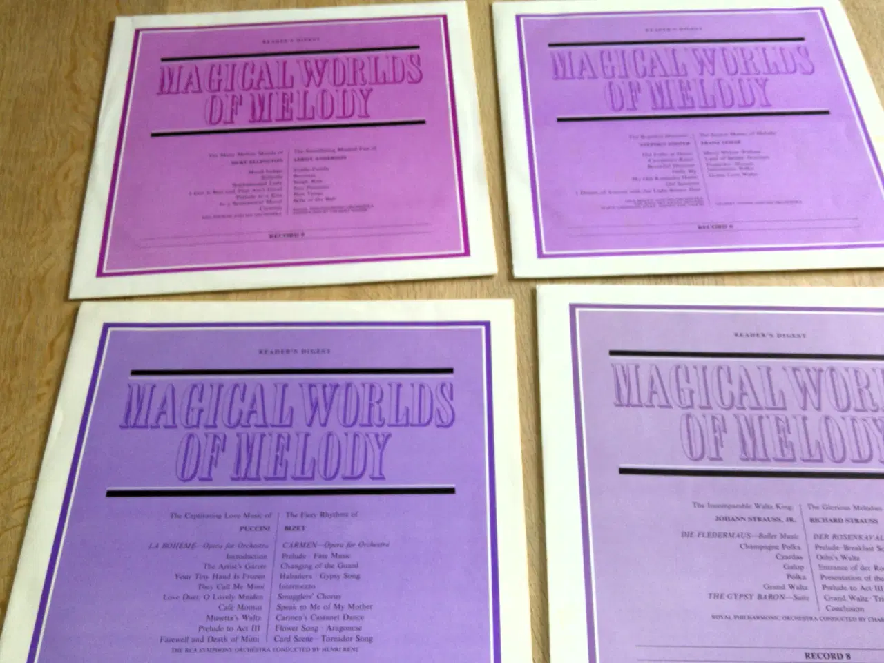 Billede 3 -  Flot Box sæt med 10 LP. plader 