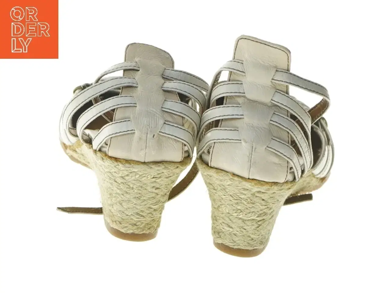 Billede 6 - Hvide kilehælsandaler, str. 40 fra TAXI by TOPS (str. 40 )