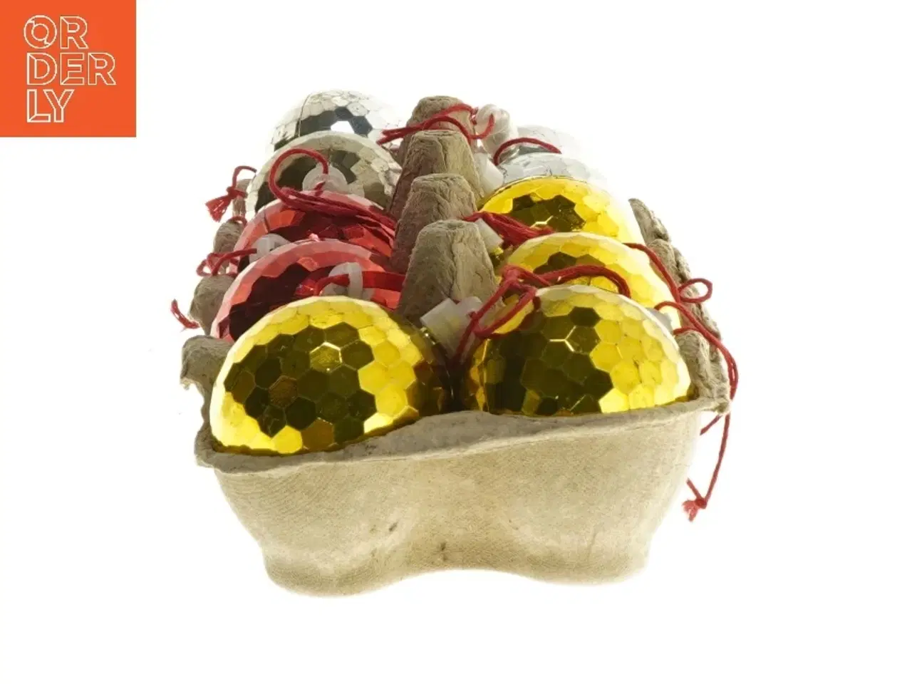 Billede 2 - Julekugler, 10 stk (str. 10 stk 5 cm)