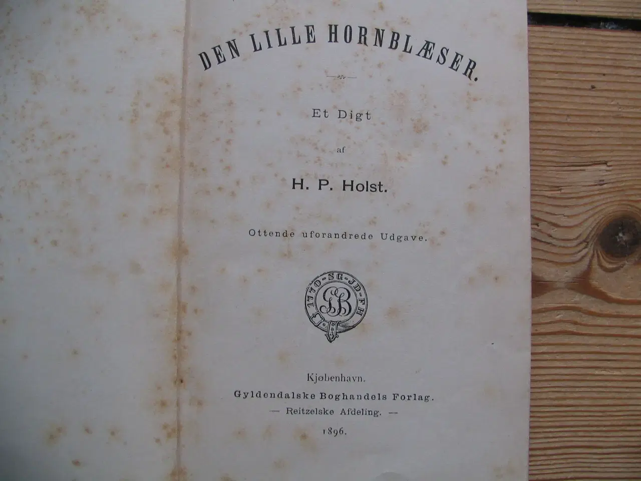 Billede 3 - Den Lille Hornblæser. Et digt fra 1896