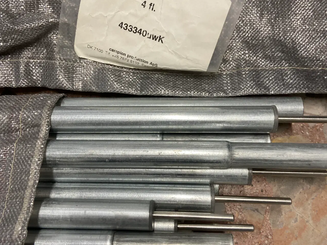 Billede 7 - Læsejl. 110x460 cm 4 fløjet. Brugt 1 gang