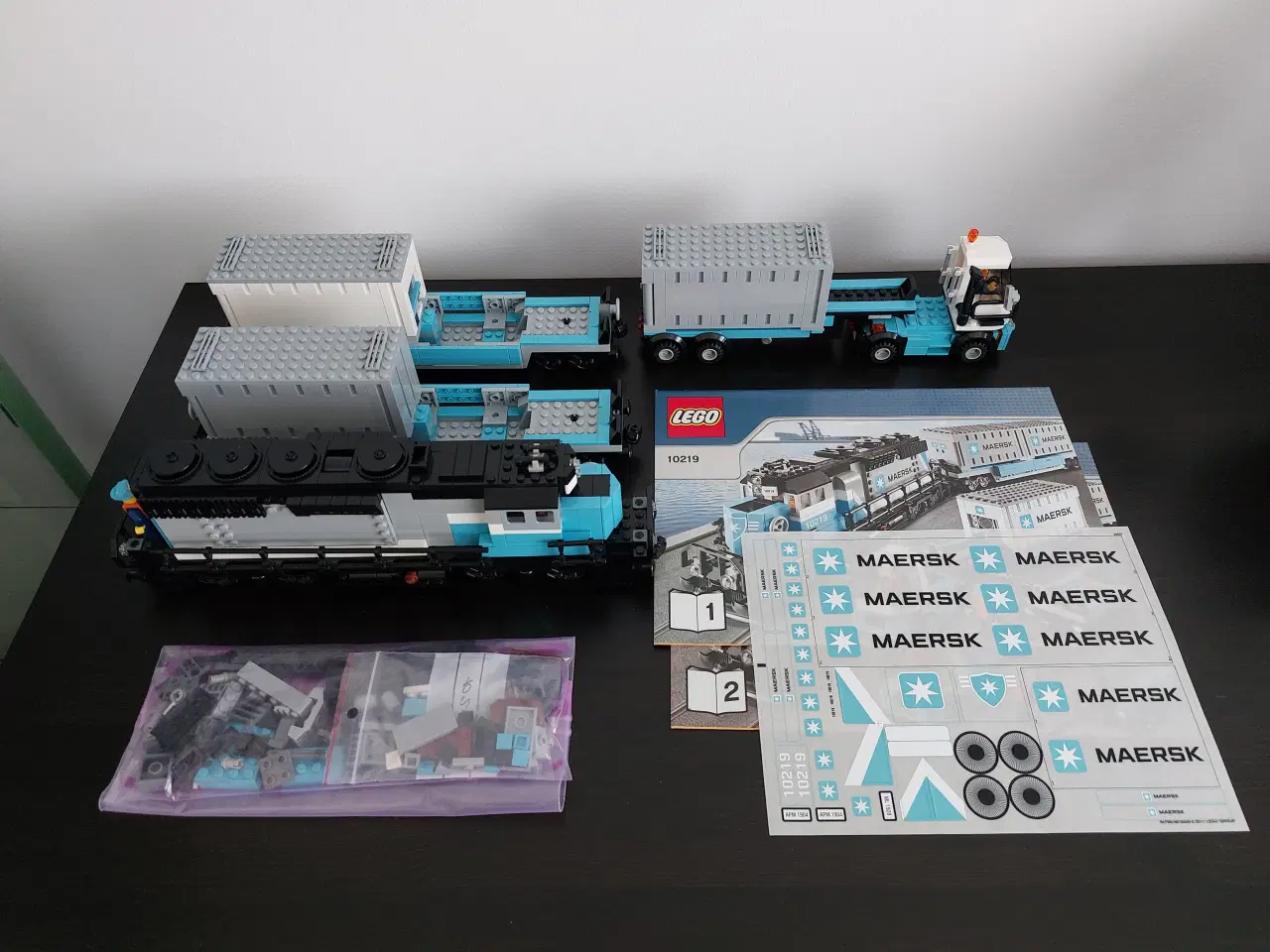 Billede 1 - LEGO 10219 Mærsk Tog