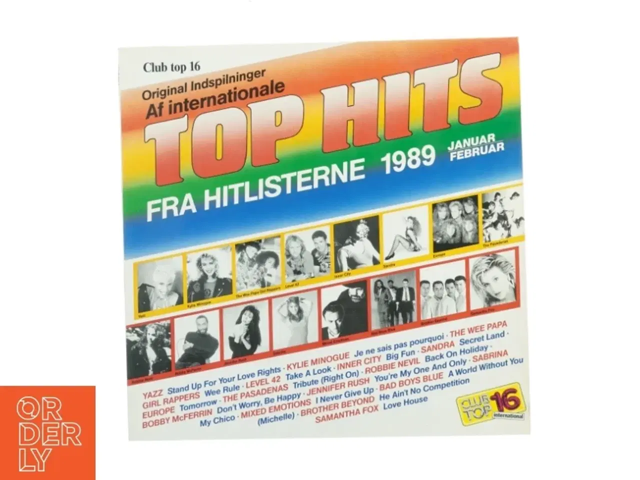 Billede 1 - Vinylplade &#39;Top Hits 1989&#39; (str. 31 x, 31 cm)