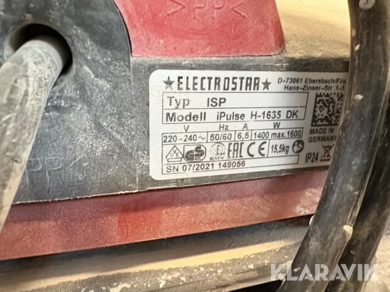 Billede 5 - Støvsugere Starmix ISP iPulse H-1635 DK/IS L-1625 DK - 2 styk