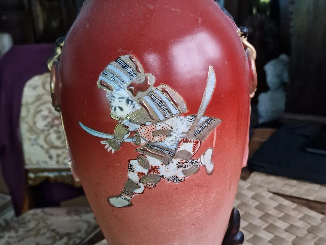 Billede 3 - Japansk Satsuma-vase