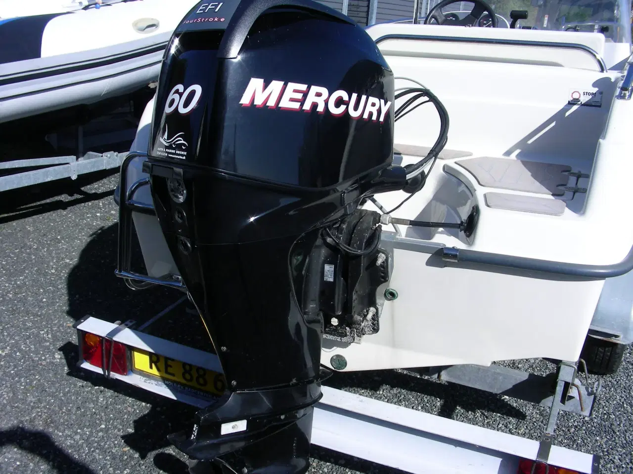 Billede 3 - m Mercury F60 hk & indregistreret trailer