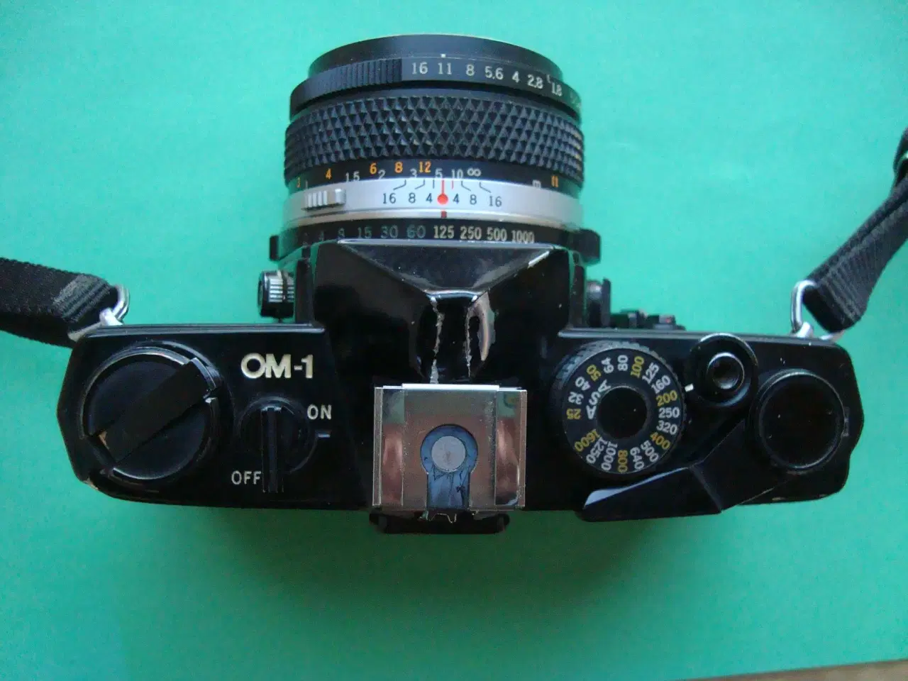 Billede 3 - Olympus OM-1 sort m 50mm 1:1.8.   