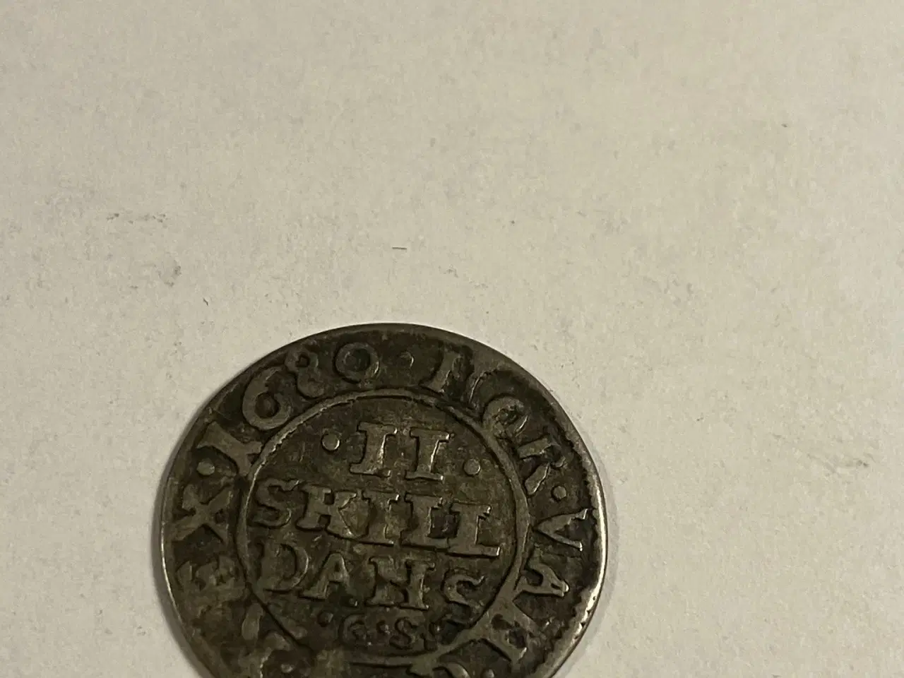 Billede 1 - 2 skilling 1680 Denmark