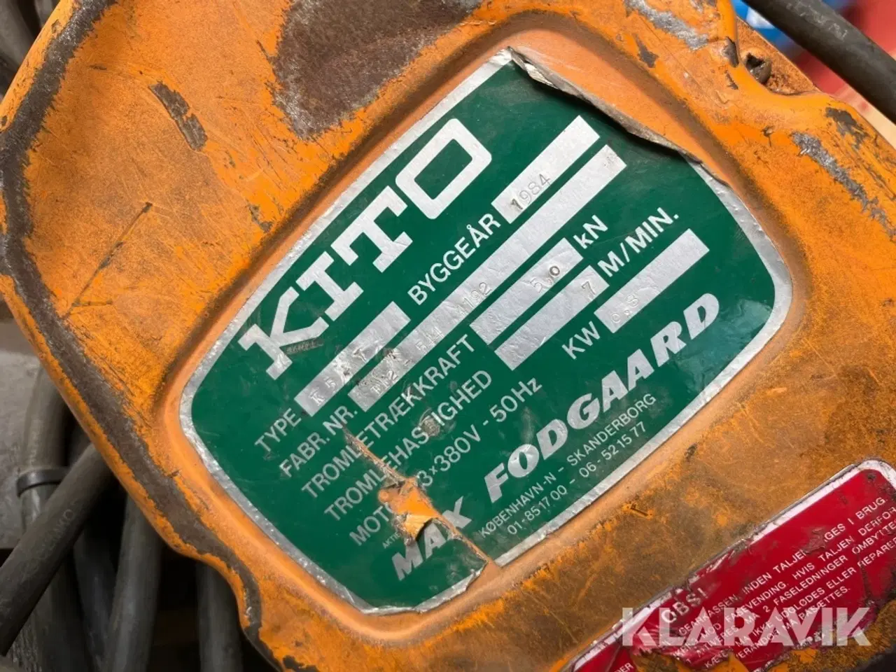 Billede 4 - Talje Kito 500kg