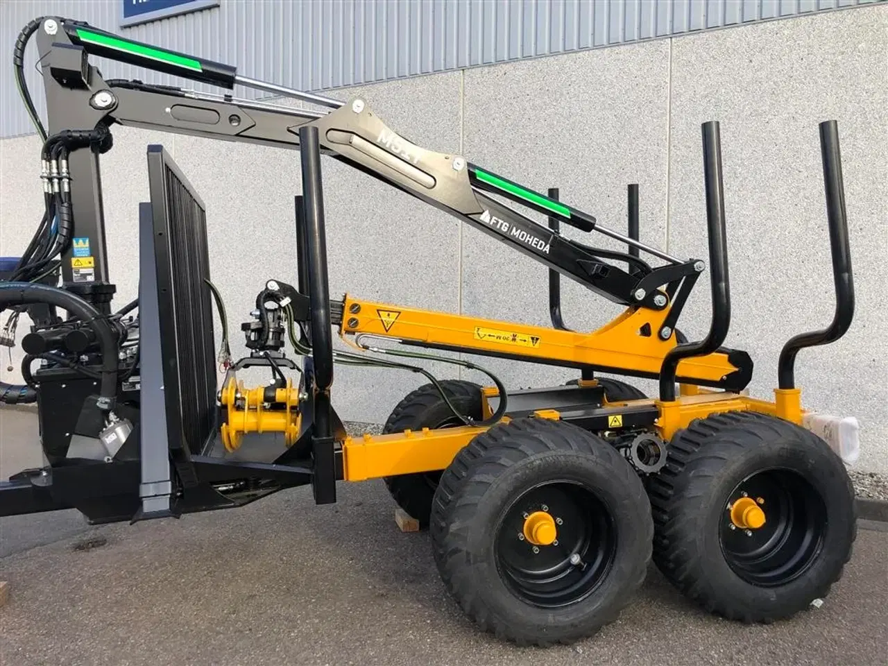 Billede 4 - Moheda FTG M121-4WD 7,5 M. KRAN med EHC joystick