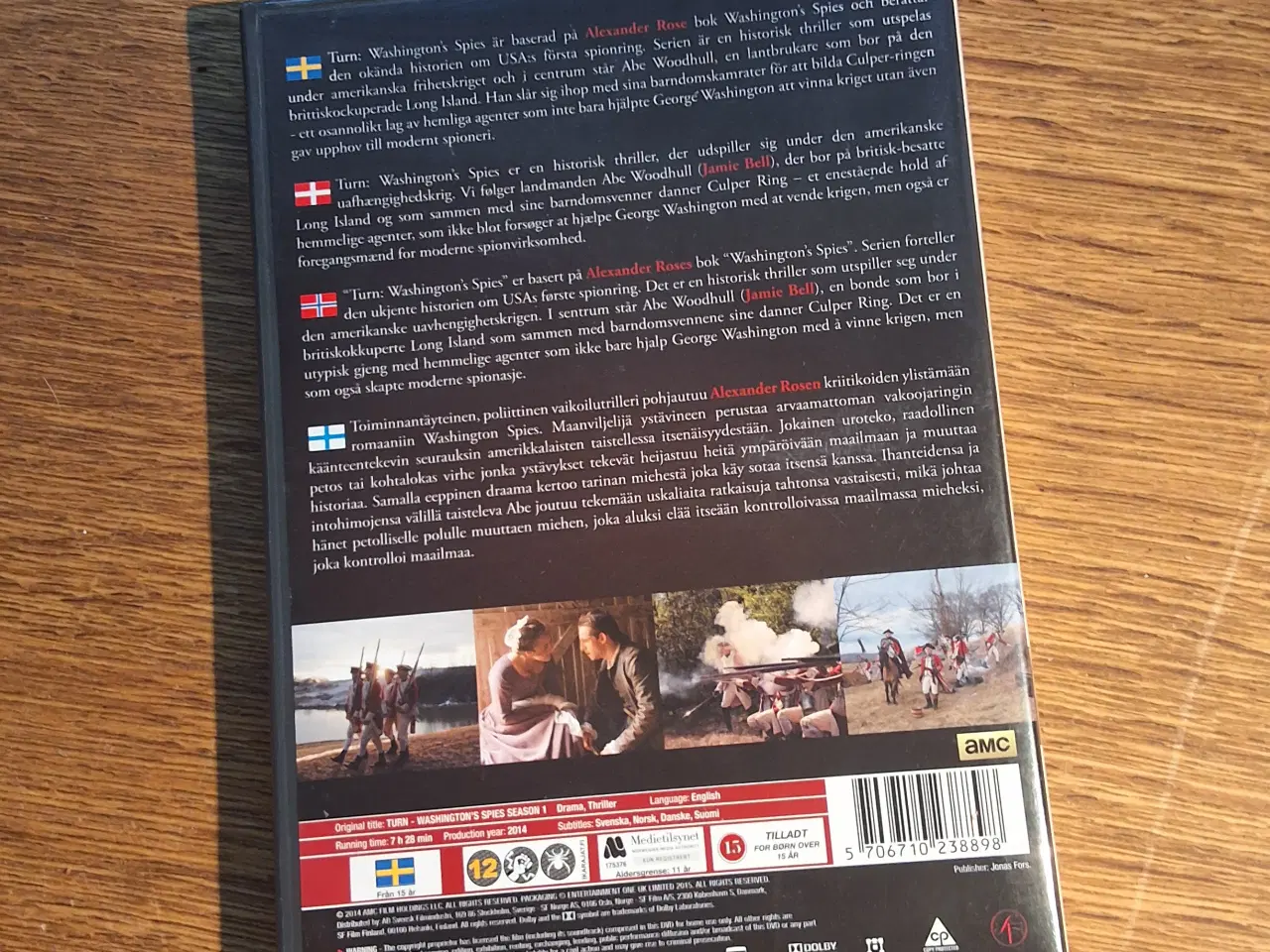 Billede 2 - TURN - WASHINGTON'S SPIES, drama, 3 disc,