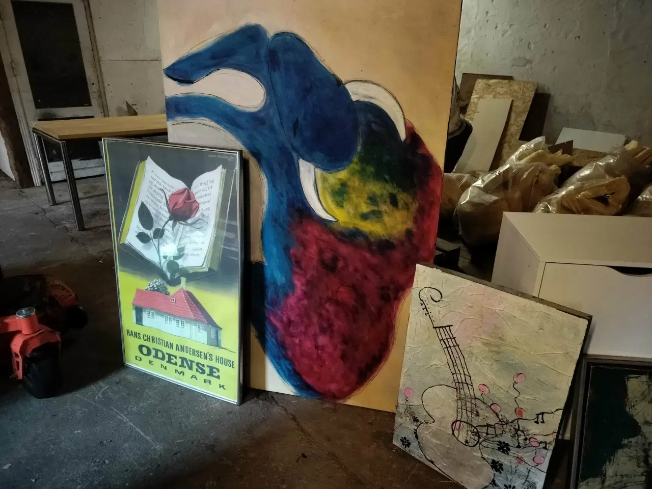 Billede 1 - Forskellige billeder med ukendte kunstnere