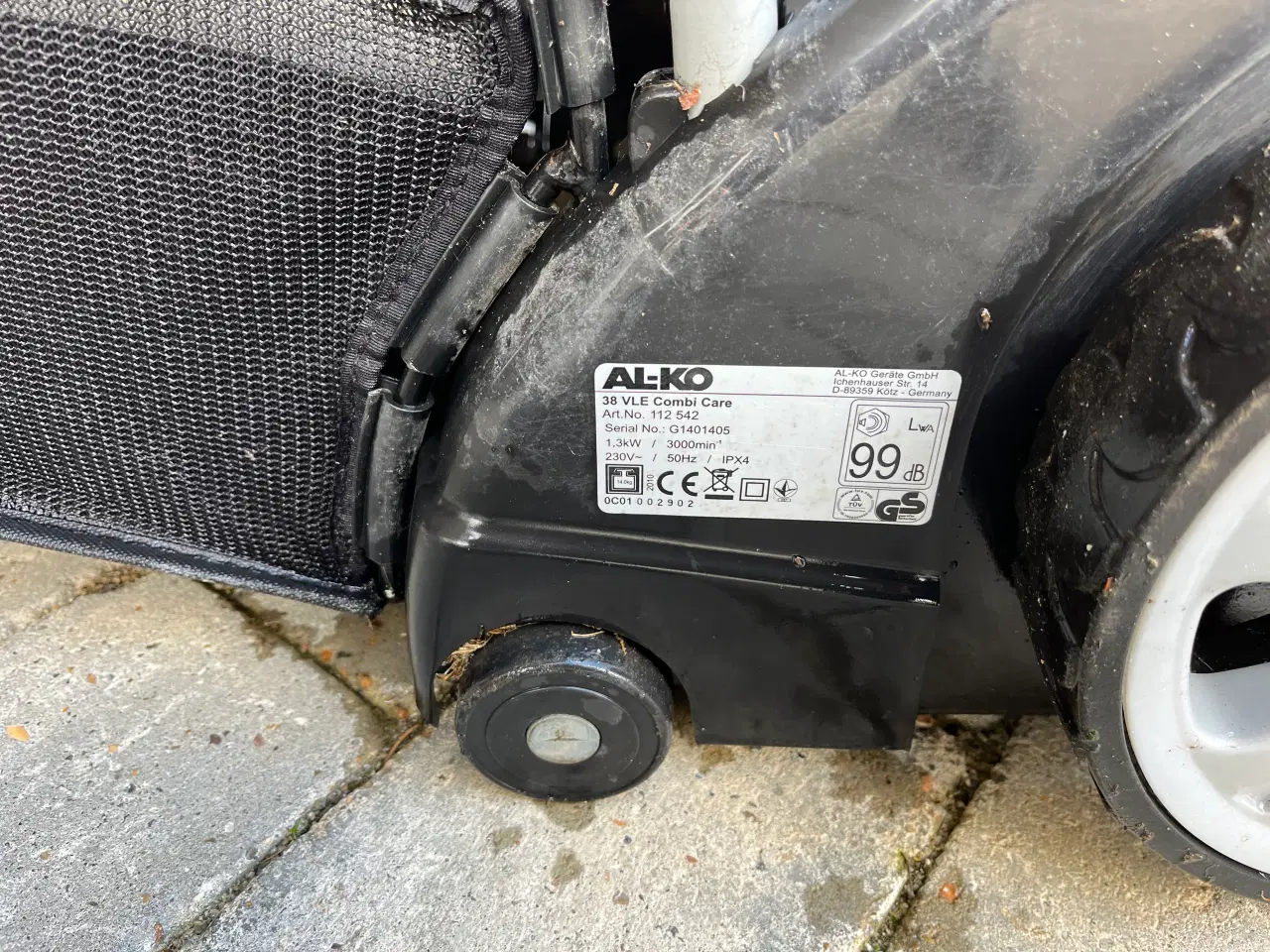 Billede 3 - Alko 38 VLE Combi Care vertikalskærer/mosfjerner