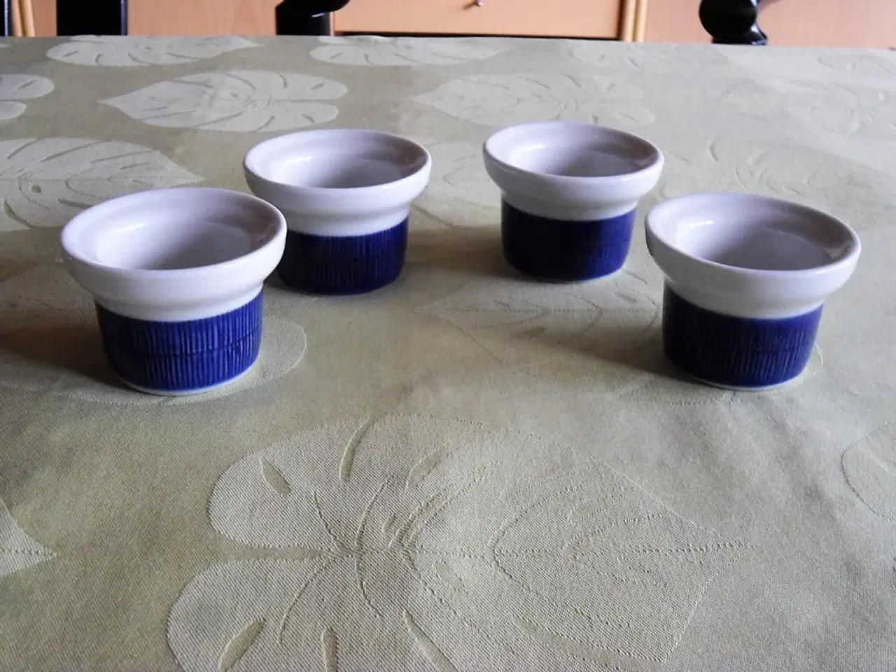 Billede 1 - Blå koka kaffekopper m.m.