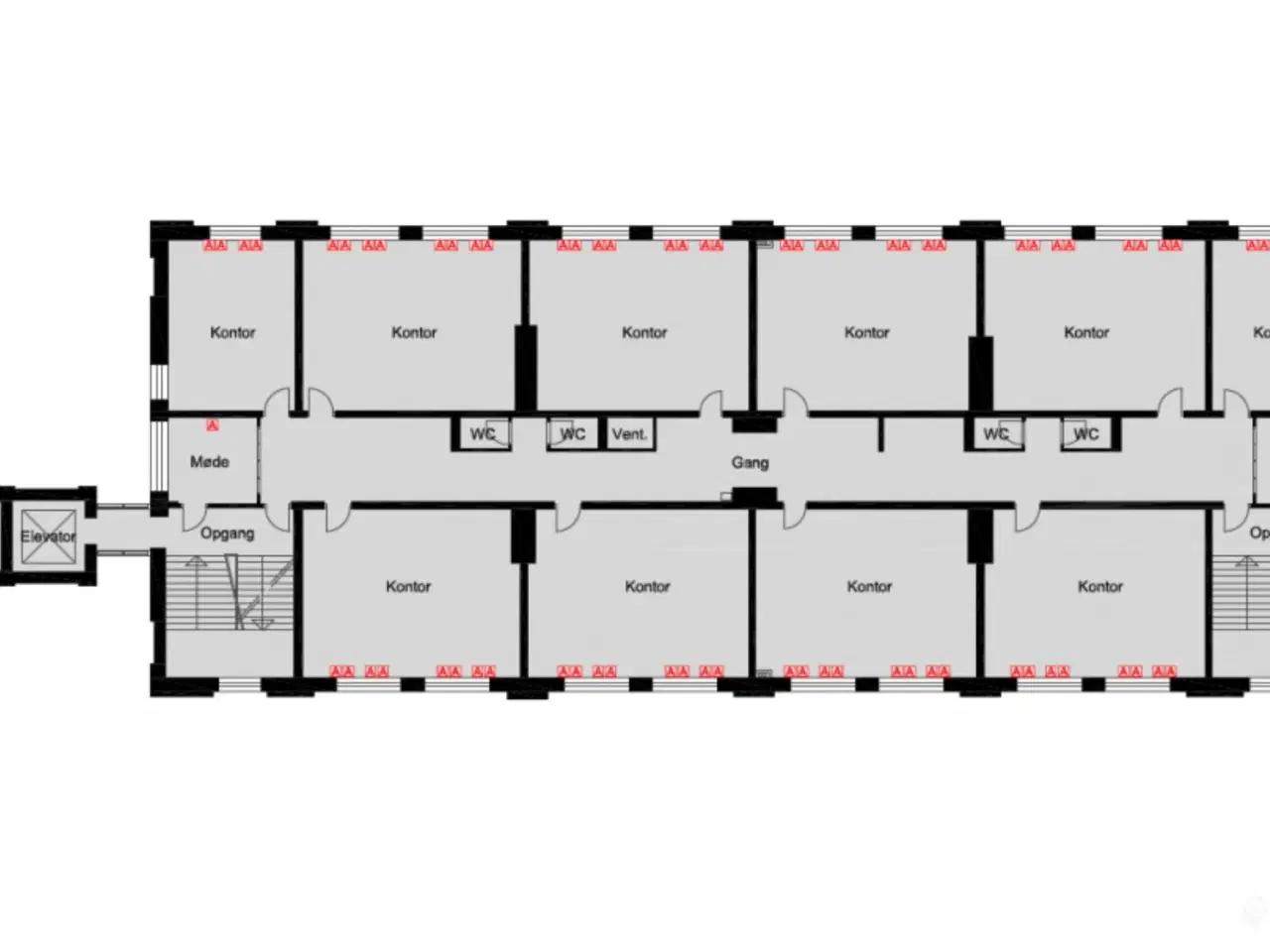 Billede 22 - Fleksible kvadratmeter i tidligere ikonisk byskole