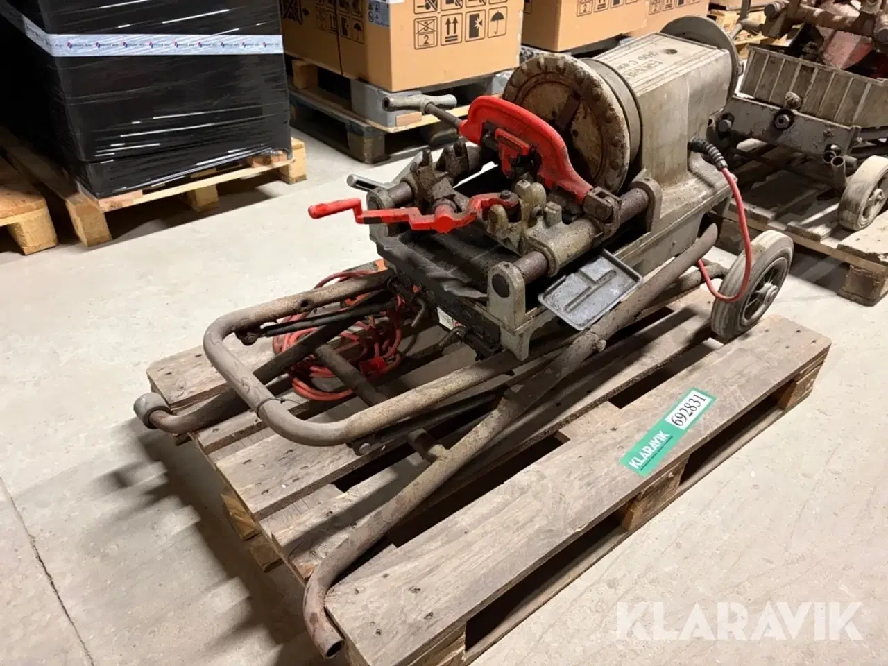 Billede 7 - Rørgevindskæringsmaskine Ridgid 300 compact