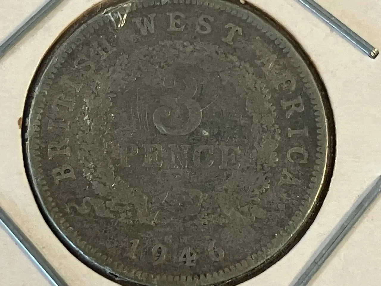 Billede 1 - 3 Pence British West Africa 1946